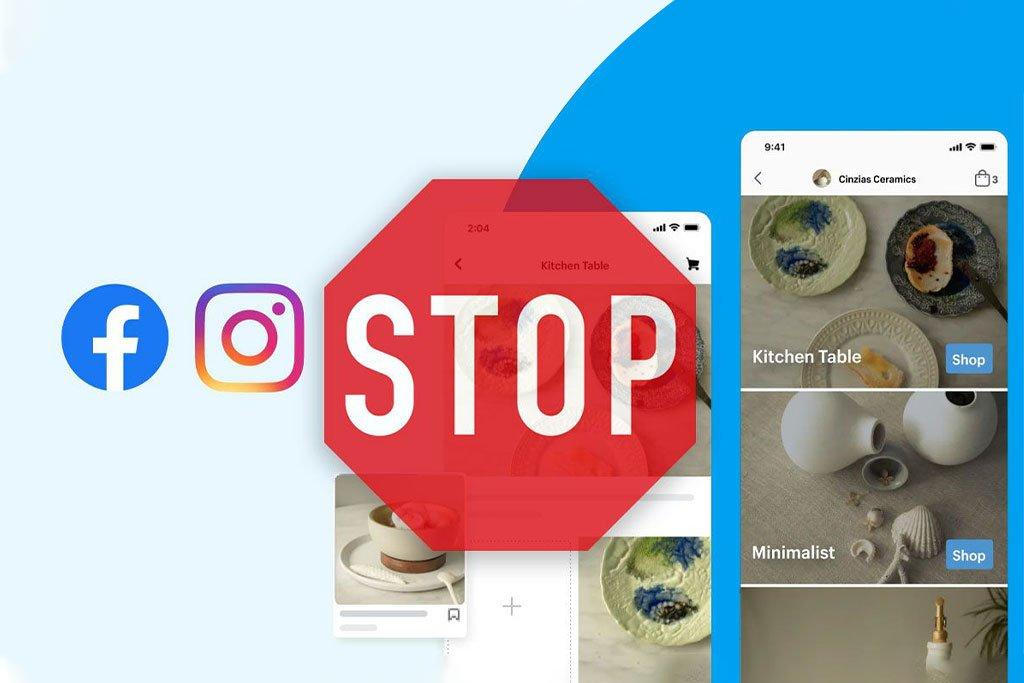 Τέλος στα καταστήματα Facebook & Instagram - NetArt.gr