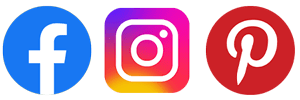 γέφυρα eshop με social facebook instagram pinterest